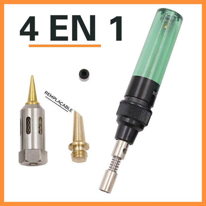 🥳Réduction de 50 %🔥Fer à souder portable 4 en 1 à gaz🔥