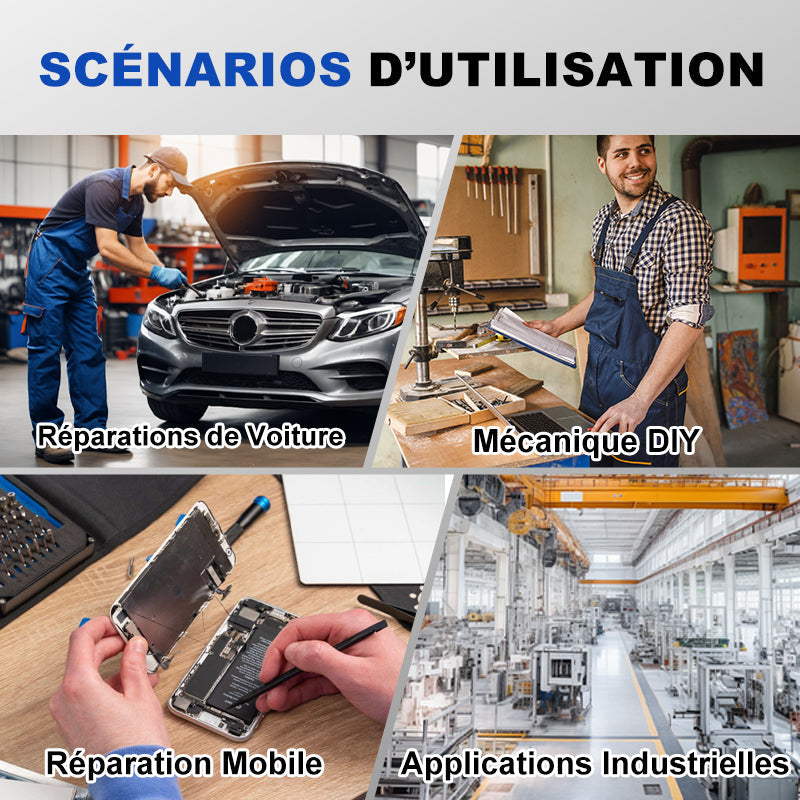 🔥55 % DE RÉDUCTION 🔧 Kit d'outils universel pour freins de voiture ⚙️ Précision 4,75 mm, haute efficacité, sûr et stable