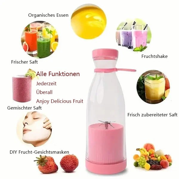 🎄 Offres Spéciales pour Noël 🎄 Extracteur de Jus Portable Best-Seller | 🌟 Savourez du jus frais à tout moment, partout !