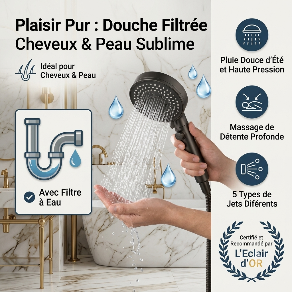 💎 🚿 INNOVATION 2026 : Pression maximale et eau pure garantie