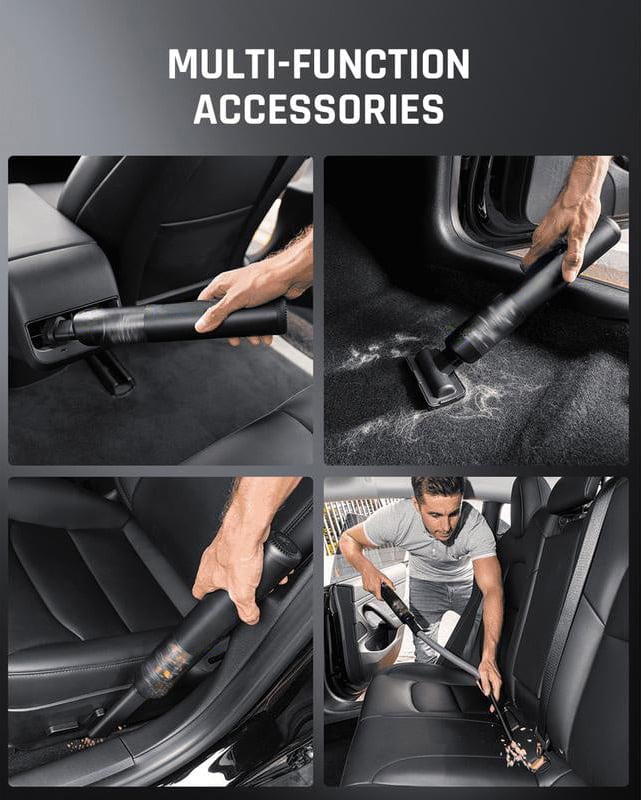 💖2025 Vente chaude💖 Aspirateur de voiture sans fil Slim V8 Mate haute puissance 12000Pa/30AW