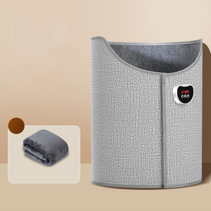 Chauffe-genoux et pieds portable et confortable pour la maison et le bureau