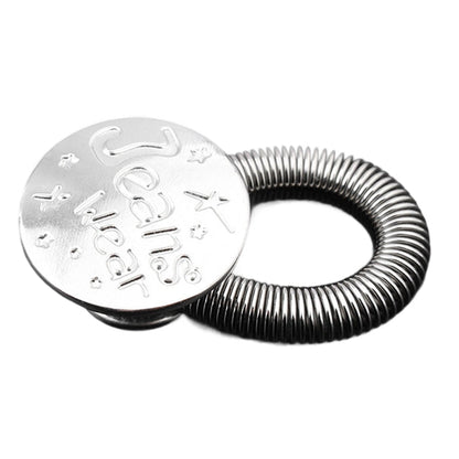🔝 Bouton d'extension de taille à ressort métallique pour jeans 🔩👖