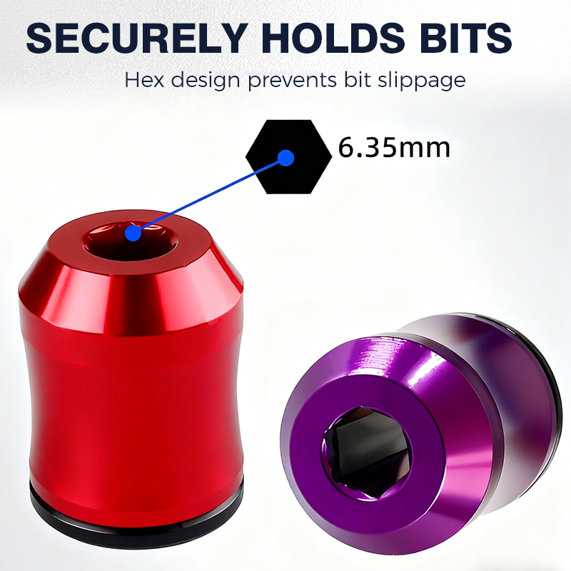 Anneau Magnétique pour Embouts de Tournevis 3-en-1