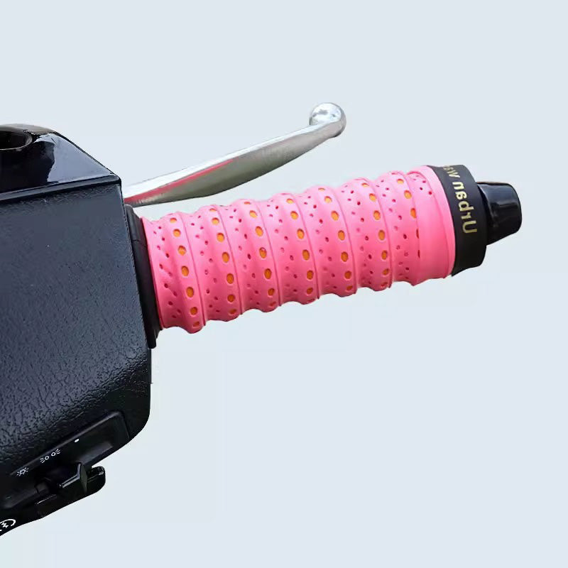 💯 Ruban de Guidon en Silicone Doux Antidérapant pour Moto