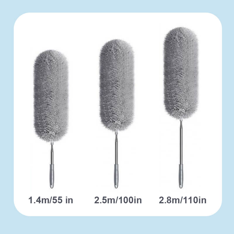 📢📢 60% DE RÉDUCTION ! ✨ Bâtonnet de Nettoyage Rétractable - Adsorption Électrostatique sans Poussière Volante, Idéal pour Plafonds et Espaces Étroits 🧹⚡