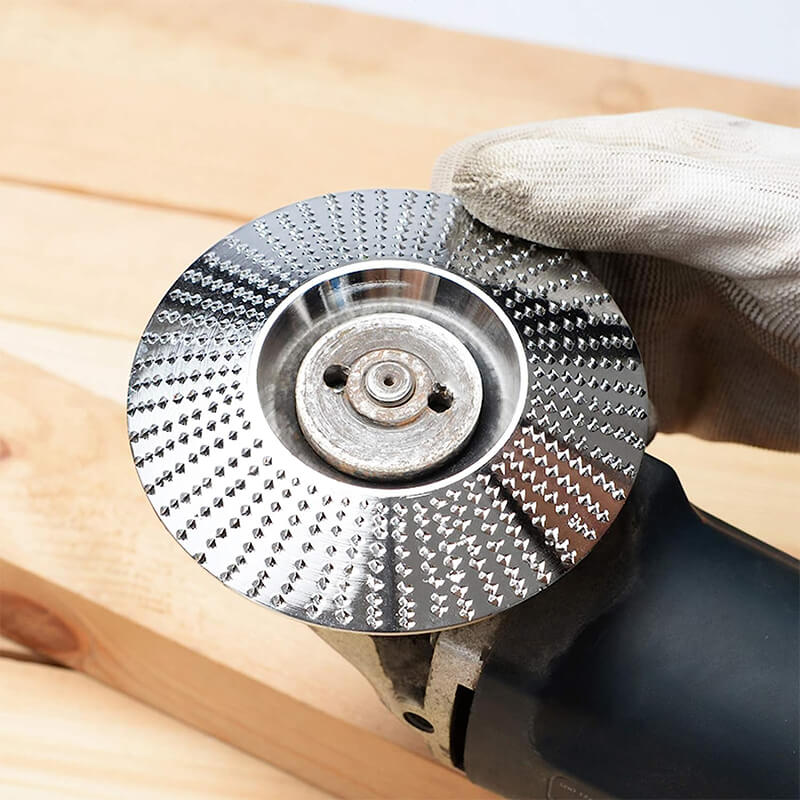 ⚒️ ACHETEZ 2 OBТENEZ 3! ✨ Disque à Bois pour Meuleuse d'Angle - Conçu pour la Sculpture et le Ponçage du Bois - Sécuritaire et Efficace, Idéal pour le Travail du Bois 🌳🔧