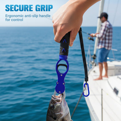 🎣Soldes exceptionnels 50 % de réduction💥Pince à poisson en alliage d'aluminium avec balance