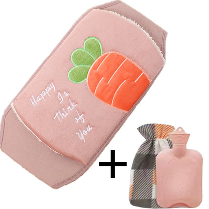 🎅 Vente de Noël - 50% de réduction 🔥 Ceinture en peluche avec bouillotte 🎁