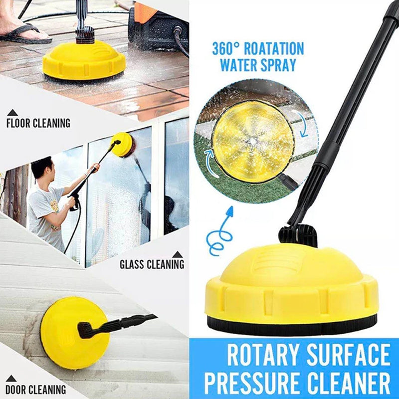 Tête de brosse ronde haute pression pour le nettoyage du sol