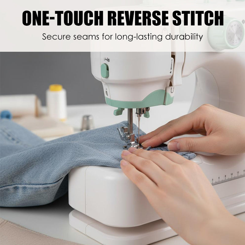 🧵 Machine à coudre électrique compacte pour usage domestique 💯