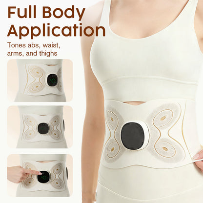 Brûlez sans Effort à -50% ! 🔥 Cette ceinture chauffante EMS tonifie vos abdos à la maison. Offre spéciale : 50% de réduction ! 💥