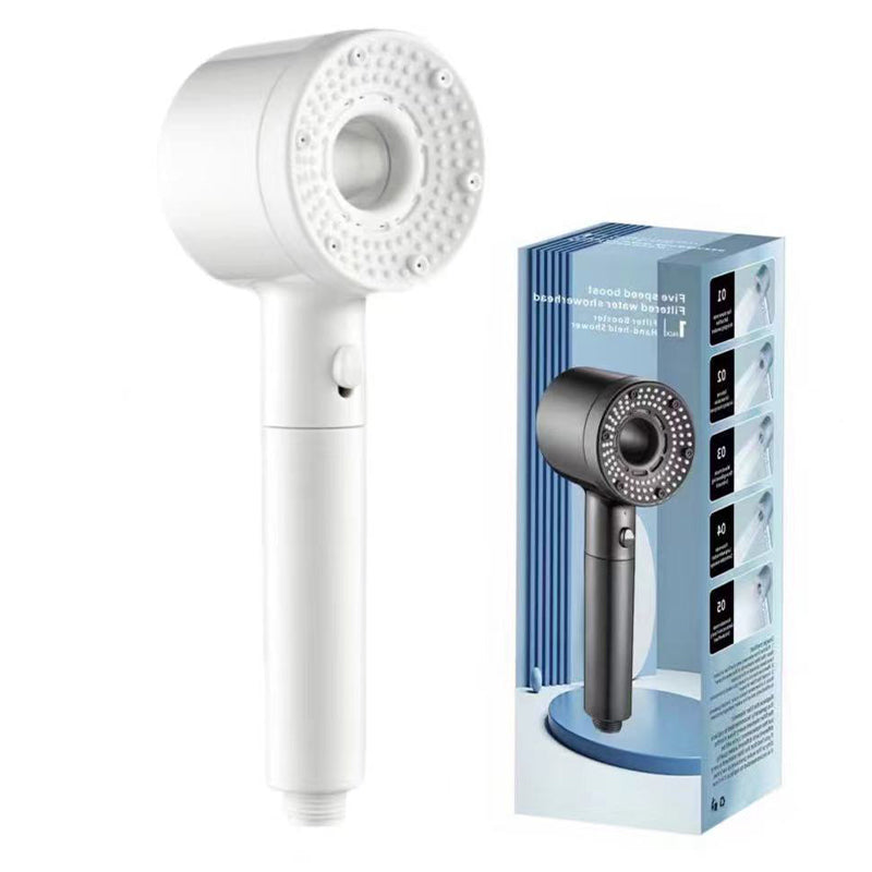 🚿 60 % DE RÉDUCTION ! 💦 POMME DE DOUCHE HAUTE PRESSION - 5 modes de jet et installation immédiate, conception économe en eau avec technologie anti-calcaire, expérience spa à domicile 🌟🛁