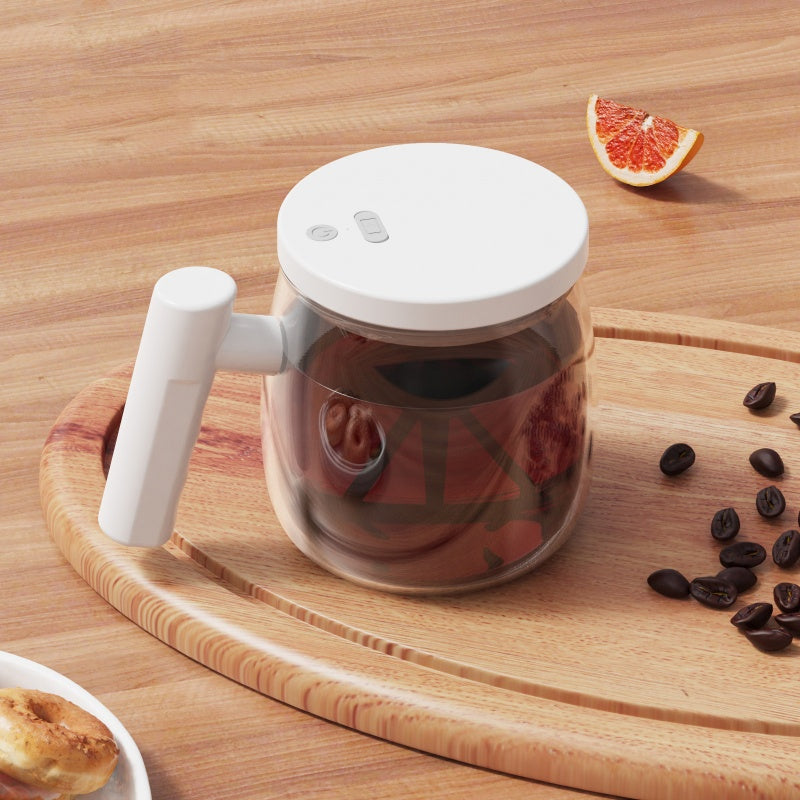 📢📢60 % de réduction !!!✨Mug à café électrique portable avec agitateur et poignée