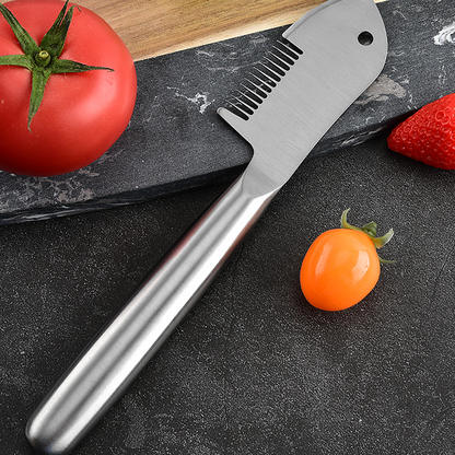 🥔🥒 Éplucheur à julienne multi-usages en acier inoxydable❤️ Promotion à prix réduit 🍴 Pour des juliennes parfaites