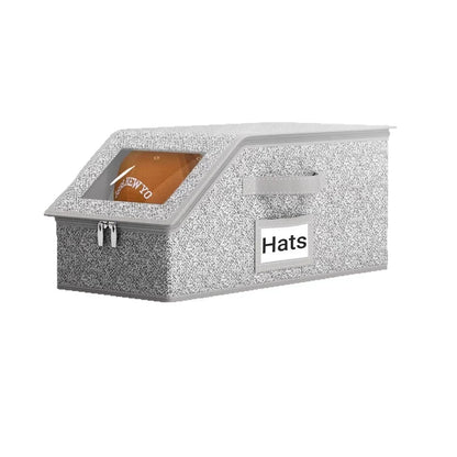 📢📢50% de réduction ! Boîtes de rangement empilables pour casquettes de baseball – Transparentes, modulaires & gain de place garanti ! ⚾📦