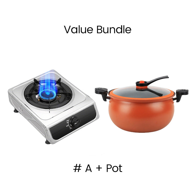 📢📢50 % DE RÉDUCTION！！⏰Plus de 30 000 exemplaires vendus💥Réchaud à gaz portable à brûleur unique